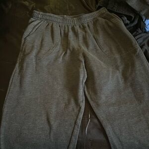 Grey sweats